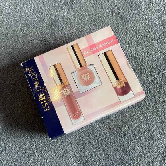 ESTEE LAUDER PURE COLOR MUST HAVE 3-PIECE MAKEUP SET - Picture 1 of 4